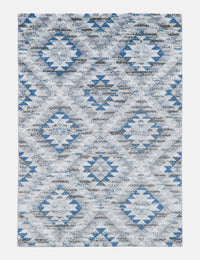 Ardenne Azteca - Blue rug