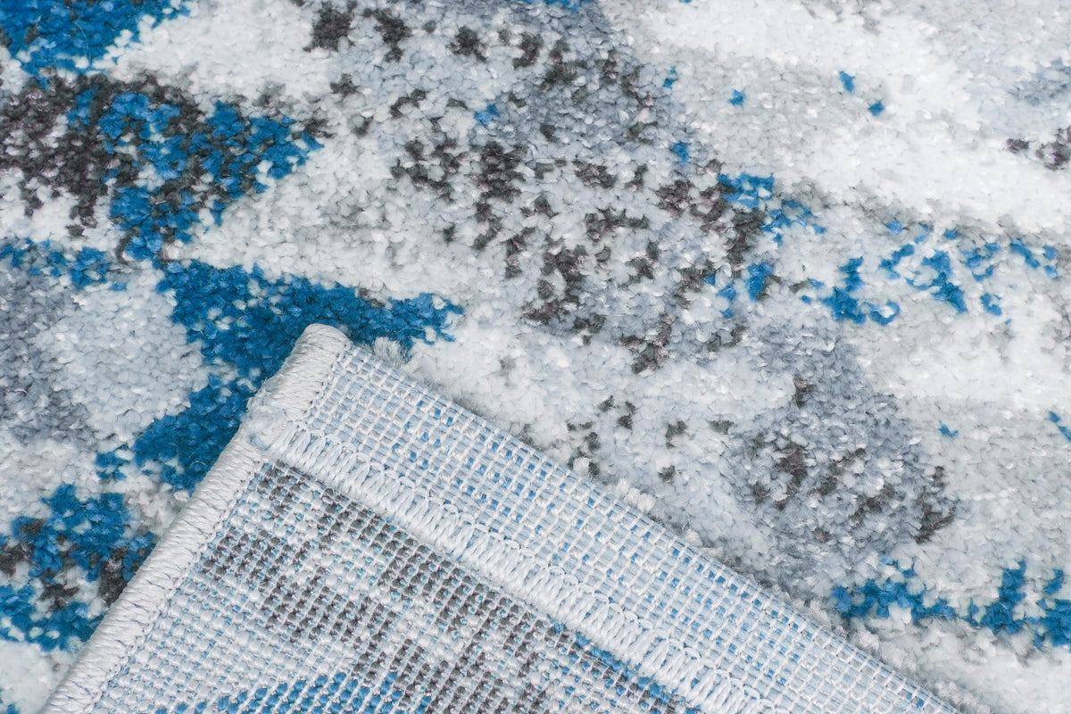 Ardenne Azteca - Blue rug, 200 x 300 cm size