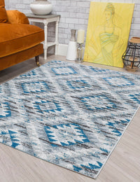 Ardenne Azteca - Blue rug, photo 8