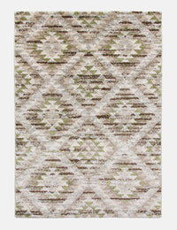 Ardenne Azteca - Green rug from The Mattress Store Ireland