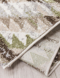 Ardenne Azteca - Green rug, photo 4