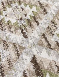 Ardenne Azteca - Green rug, 160 x 220 cm size