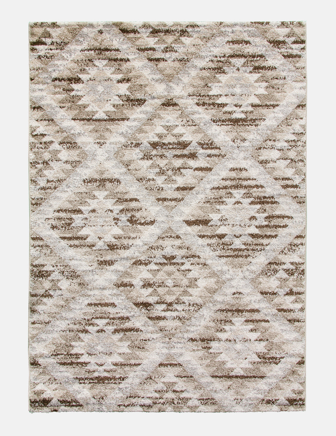 Ardenne Azteca - Greige rug from The Mattress Store Ireland