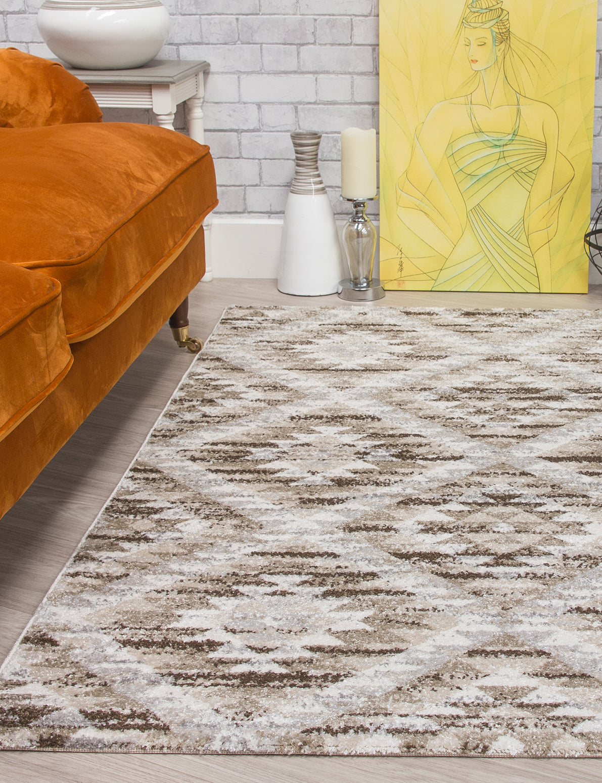 Ardenne Azteca - Greige rug, photo 4