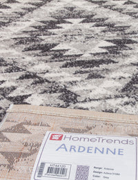 Ardenne Azteca - Grey rug, 67 x 240 cm size