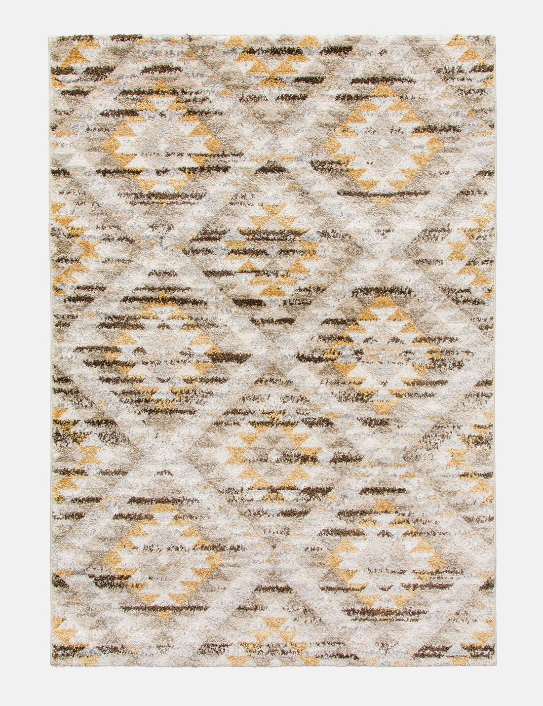 Ardenne Azteca - Ochre rug from The Mattress Store Ireland