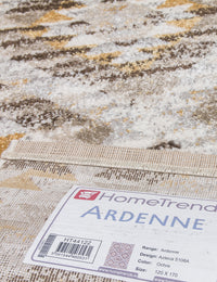 Ardenne Azteca - Ochre rug, 67 x 240 cm size