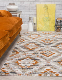 Ardenne Azteca - Pumpkin rug, 80 x 150 cm size