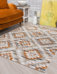 Ardenne Azteca - Pumpkin rug, 120 x 170 cm size