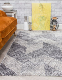 Ardenne Chevy - Grey rug, 80 x 150 cm size