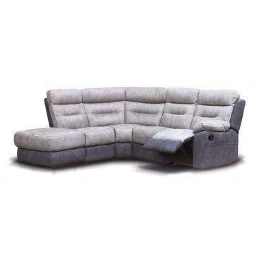 Dillon Smoke / Grey corner sofa