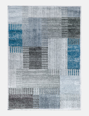 Ardenne Deco - Blue rug