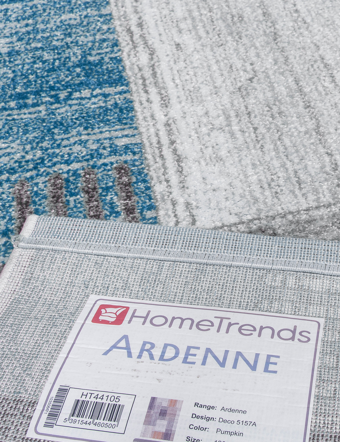 Ardenne Deco - Blue rug, 67 x 240 cm size