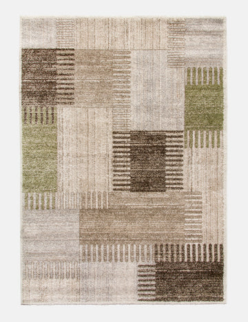 Ardenne Deco - Green rug from The Mattress Store Ireland