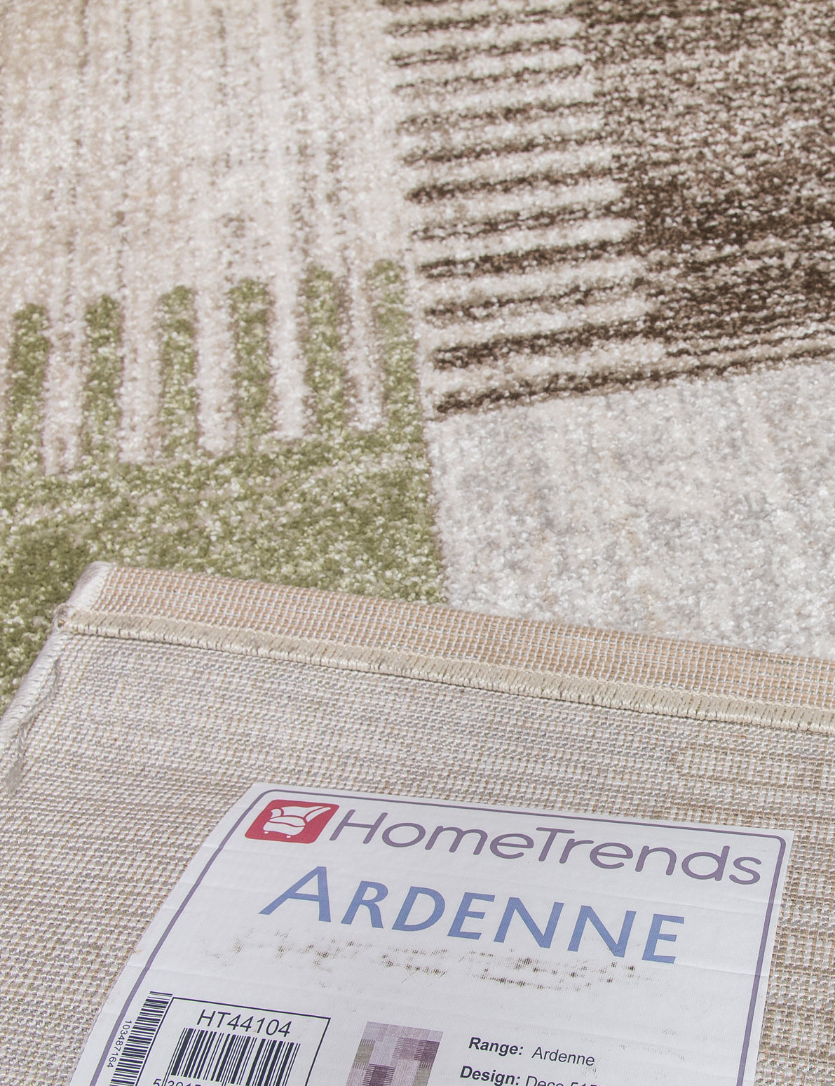 Ardenne Deco - Green rug, 67 x 240 cm size