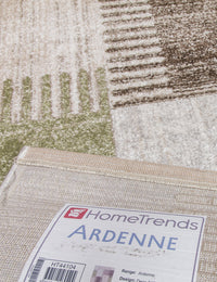 Ardenne Deco - Green rug, 67 x 240 cm size