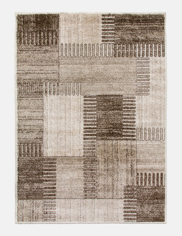 Ardenne Deco - Greige rug from The Mattress Store Ireland