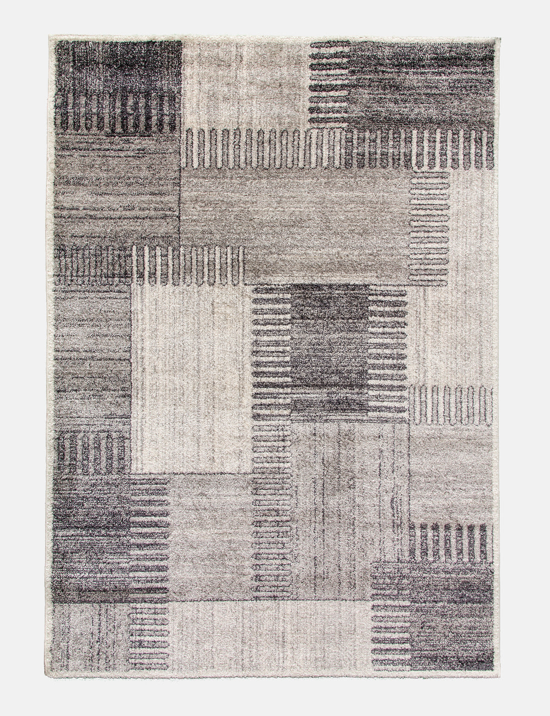 Ardenne Deco - Grey rug from The Mattress Store Ireland