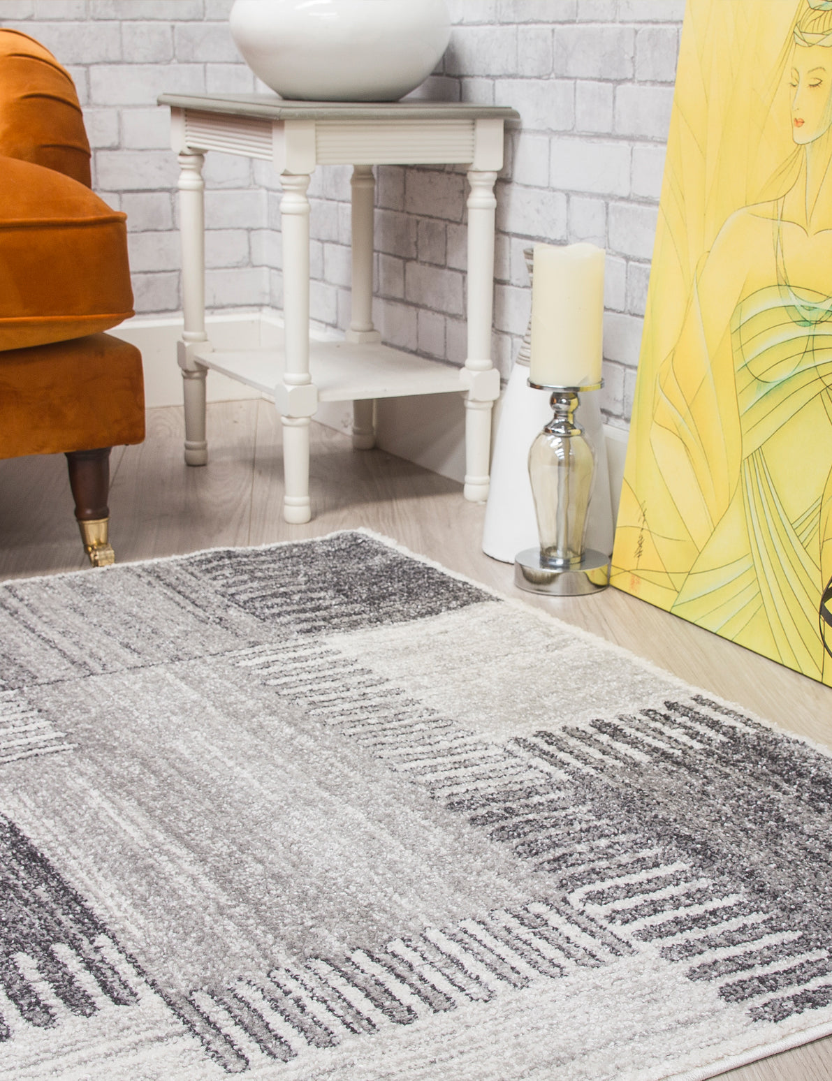 Ardenne Deco - Grey rug, photo 5