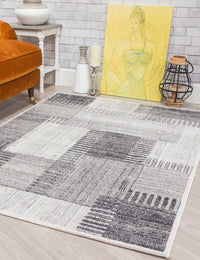 Ardenne Deco - Grey rug, 120 x 170 cm size