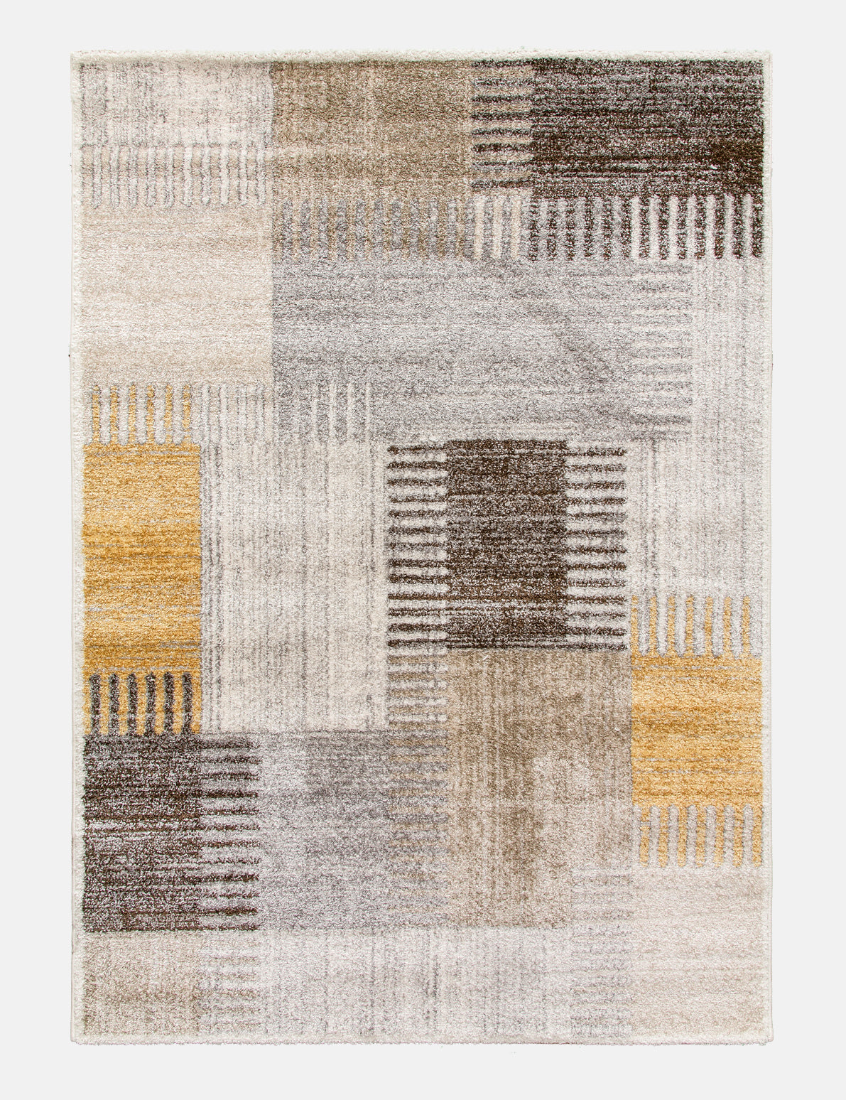 Ardenne Deco - Ochre rug from The Mattress Store Ireland