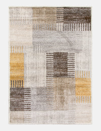 Ardenne Deco - Ochre rug from The Mattress Store Ireland