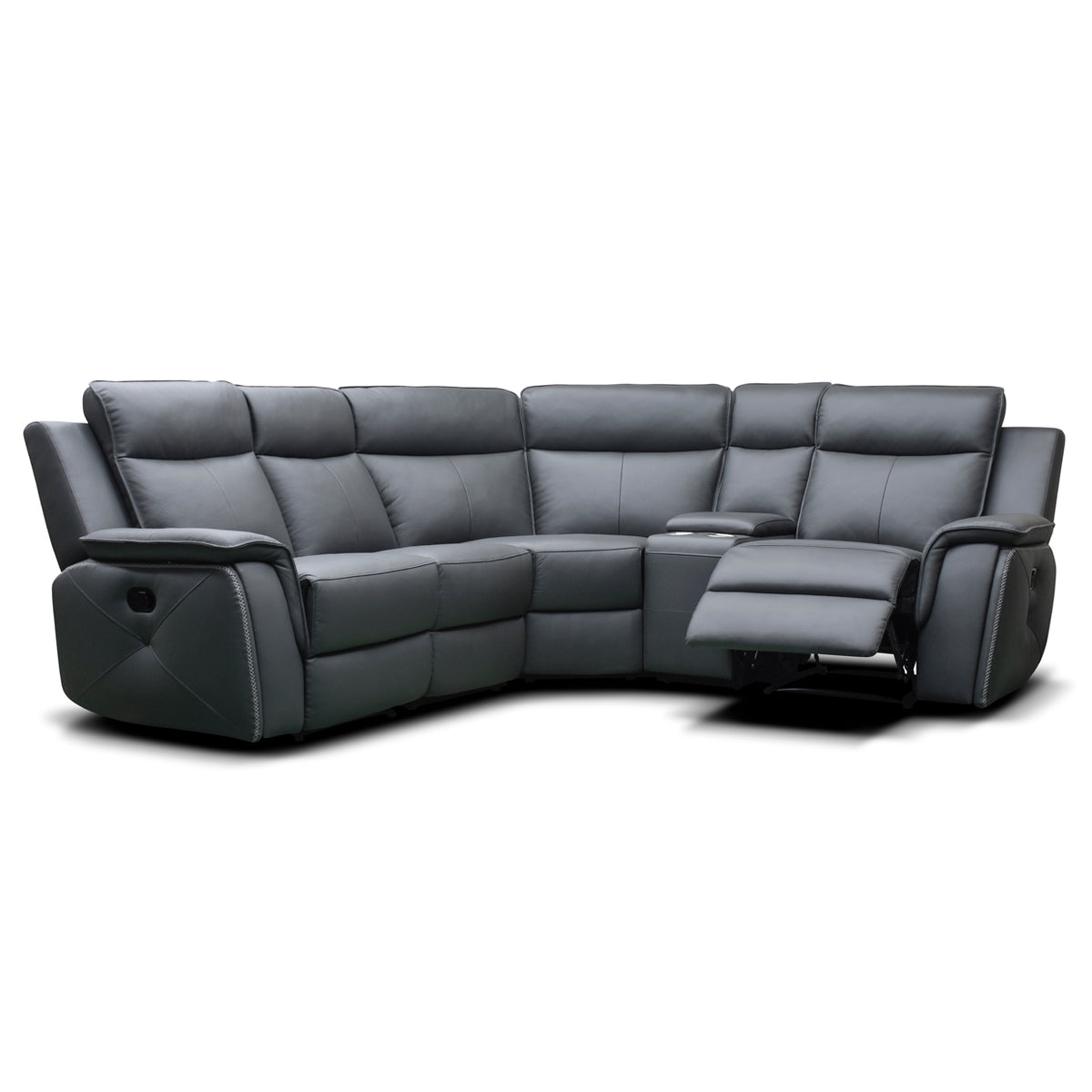 Infiniti Dark Grey corner sofa