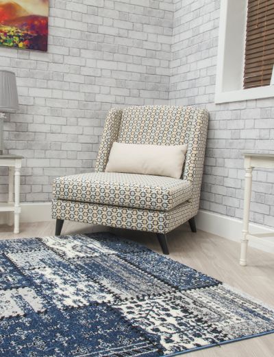 Antika Patchwork - Navy