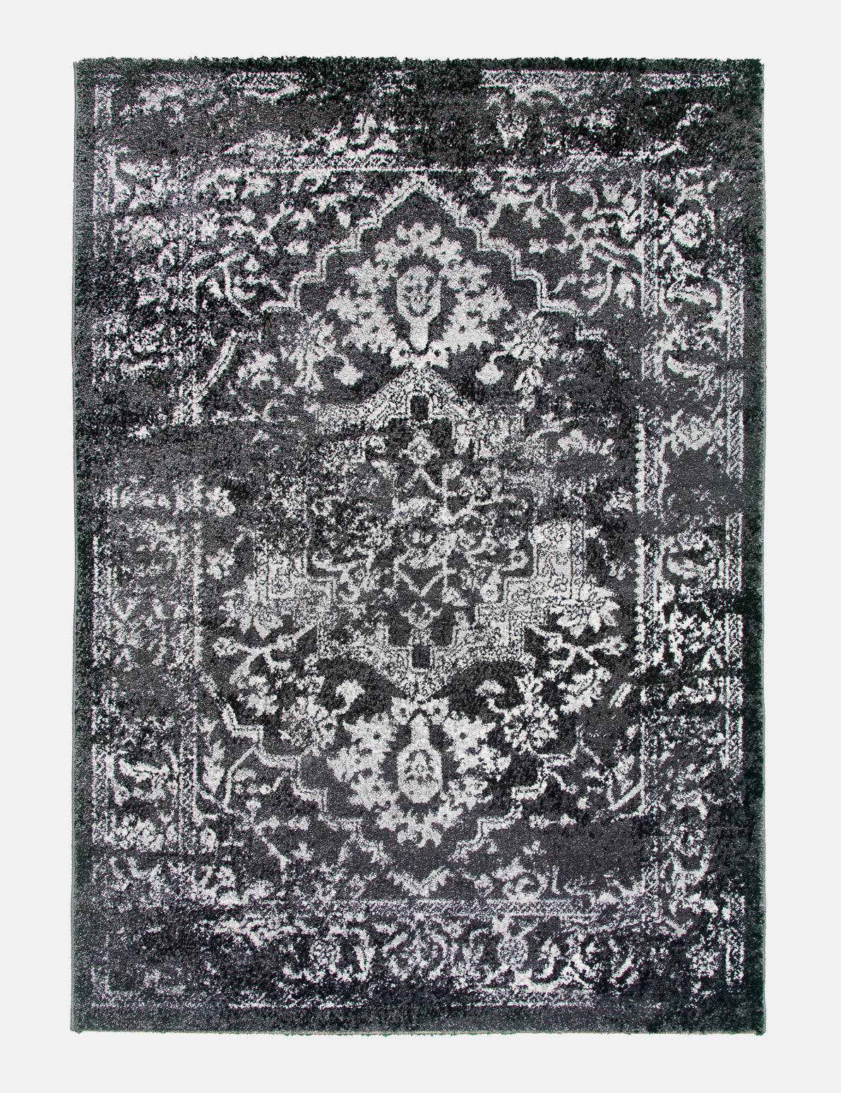 Antika Medallion - Grey rug