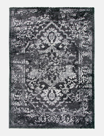 Antika Medallion - Grey rug