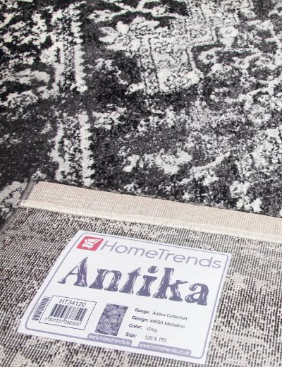 Antika Medallion - Grey