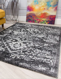 Antika Medallion - Grey