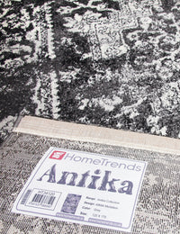 Antika Medallion - Grey rug, 67 x 240 cm size