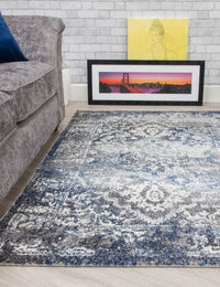 Antika Medallion - Navy