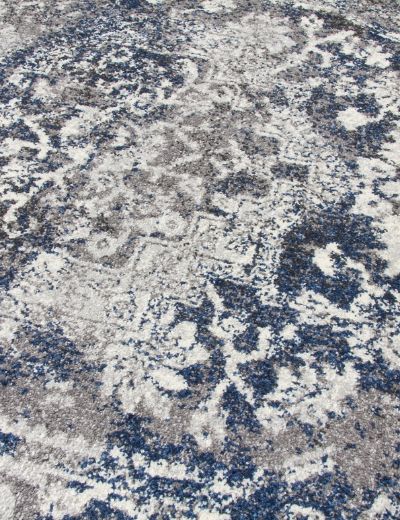 Antika Medallion - Navy