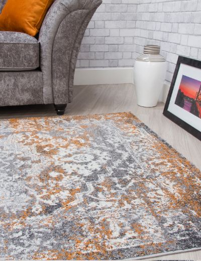 Antika Medallion - Pumpkin