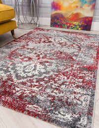 Antika Medallion - Red