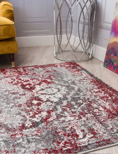 Antika Medallion - Red