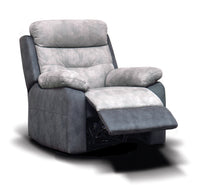 Dillon Recliner chair in Smoke / Grey