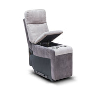 Dillon Storage and drinks console in Smoke / Grey