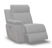 Infiniti Left-hand-facing recliner end in Dark Grey