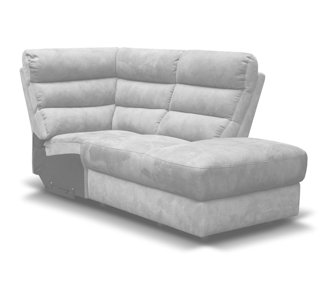 Urban Modular - Smoke / Grey corner sofa, detail