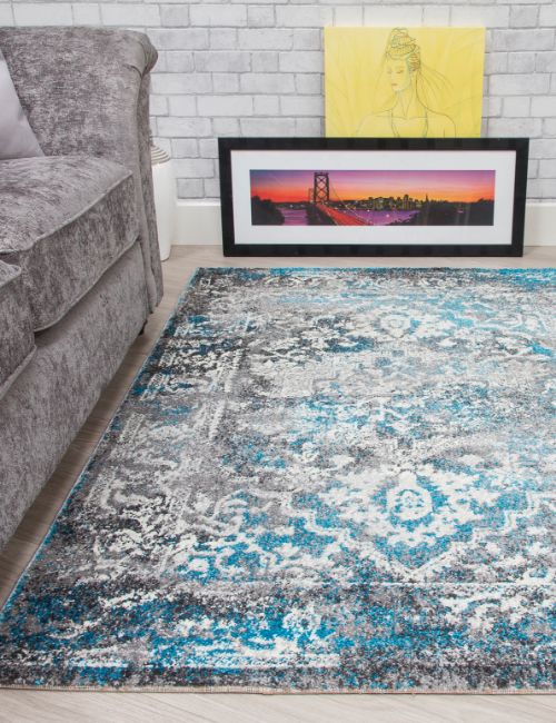 Antika Medallion - Teal