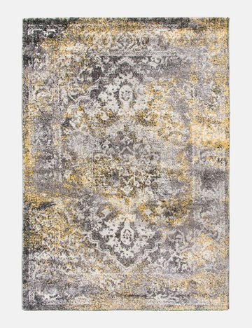 Antika Medallion - Yellow rug from The Mattress Store Ireland