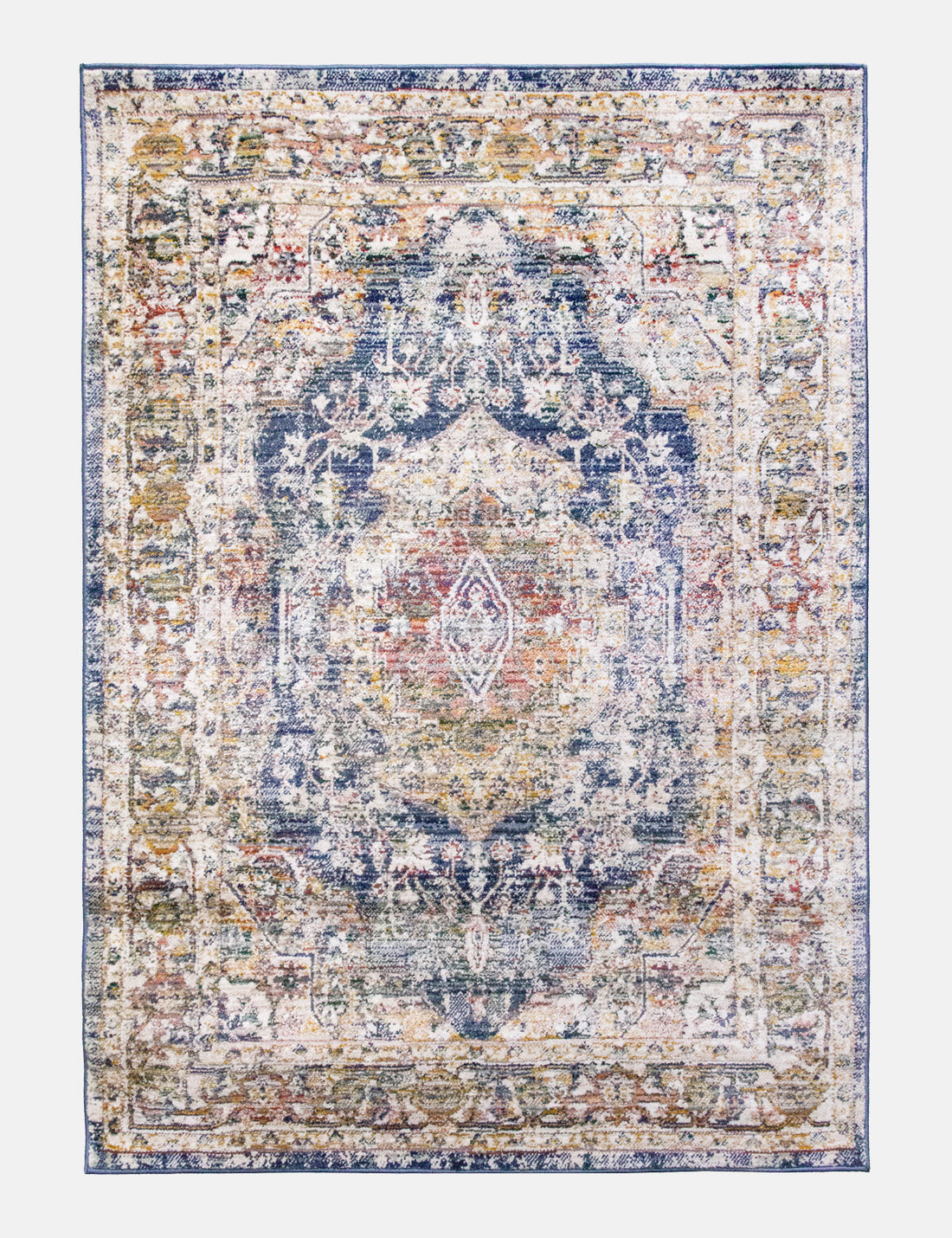 Boho Medallion - Blue rug