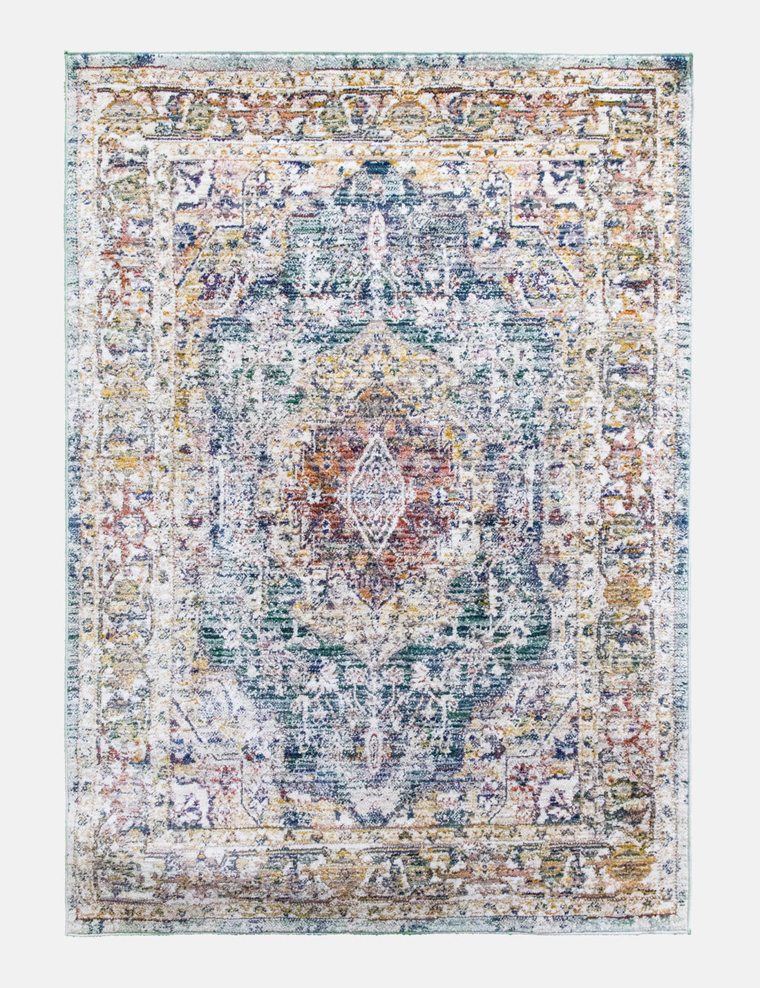 Boho Medallion - Green rug from The Mattress Store Ireland