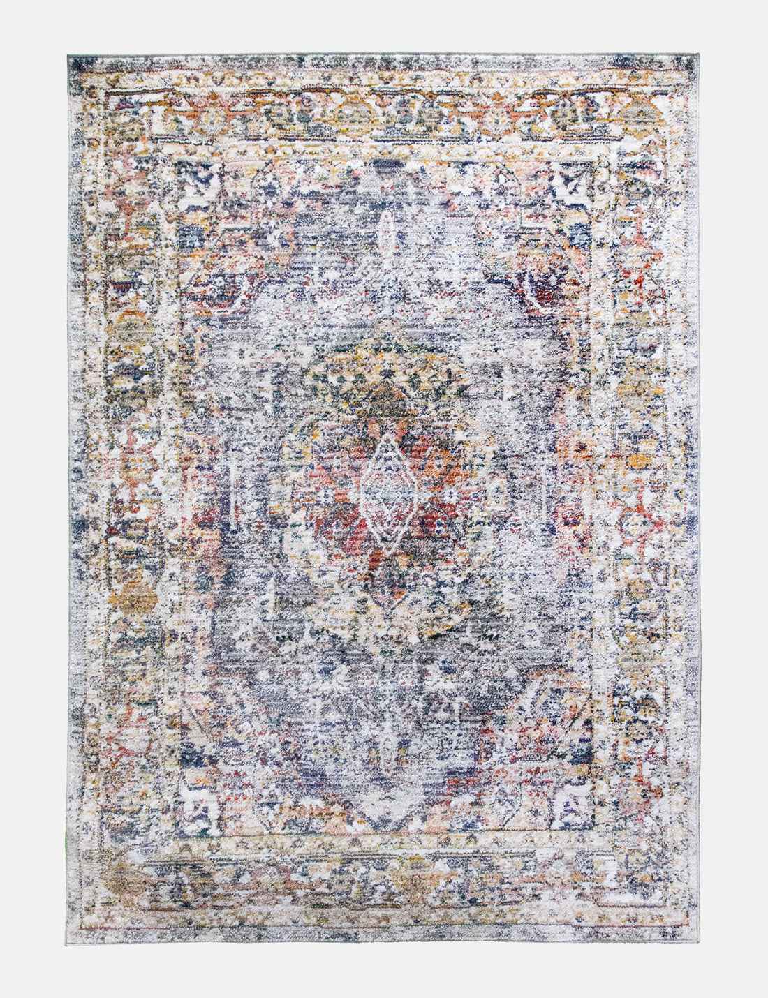 Boho Medallion - Grey rug from The Mattress Store Ireland