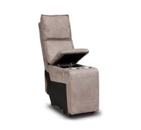 Barello Storage and drinks console in Brown Grey