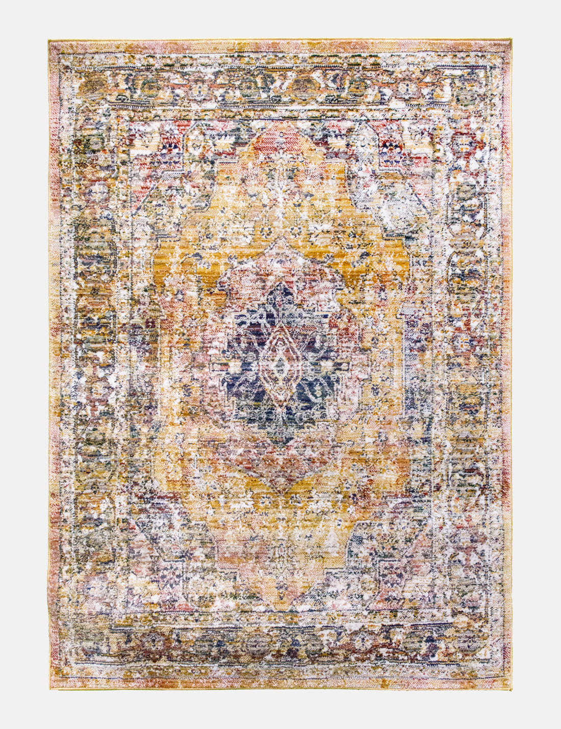 Boho Medallion - Ochre rug from The Mattress Store Ireland