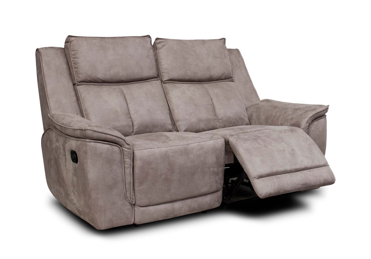 Barello 2 seater in Brown Grey